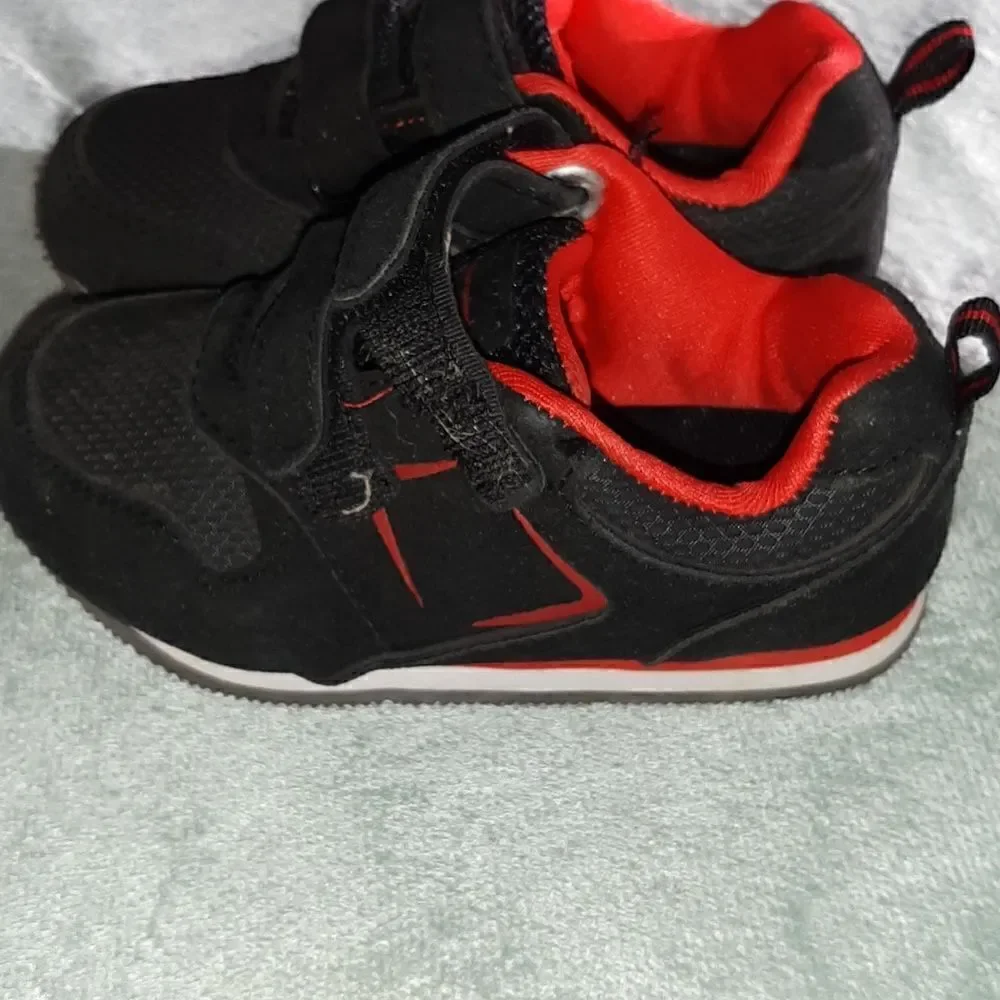 Garanimals Red and Black Velcroe Sneakers